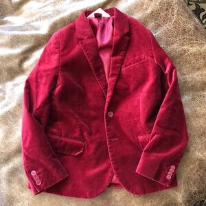 H&M boys velvet blazer